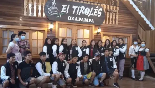 viajes de promocion escolar a Oxapampa